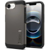 Spigen Tough Armor Case with MagSafe for iPhone 16e with Stand - Gray - (27227-0)