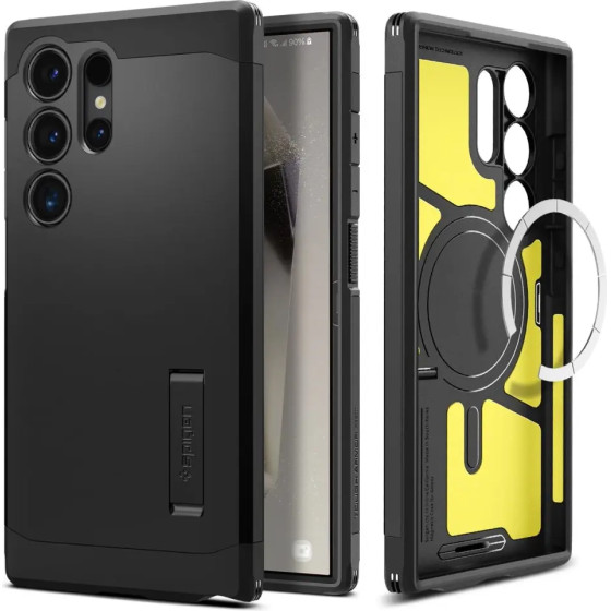 Spigen Tough Armor MagSafe case for Samsung Galaxy S24 Ultra - black - (24449-0)