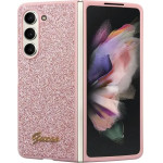 Guess Glitter Script case for Samsung Galaxy Z Fold 5 - pink - (GUE003063-0)