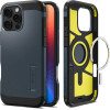 Spigen Tough Armor MagSafe Case with Stand for iPhone 16 Pro Max - Dark Gray - (25607-0)