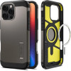 Spigen Tough Armor MagSafe Case with Stand for iPhone 16 Pro Max - Gunmetal - (25606-0)
