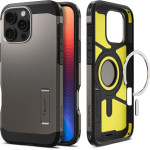 Spigen Tough Armor MagSafe Case with Stand for iPhone 16 Pro Max - Gunmetal - (25606-0)