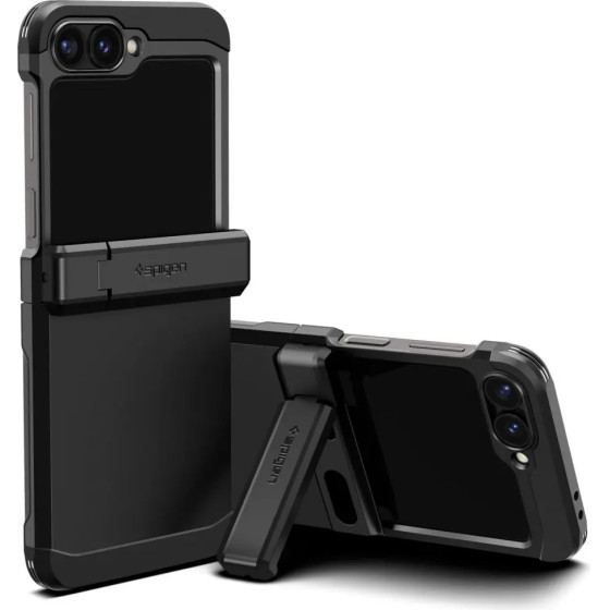 Spigen Tough Armor Pro Case for Samsung Galaxy Z Flip 6 - Black - (25254-0)