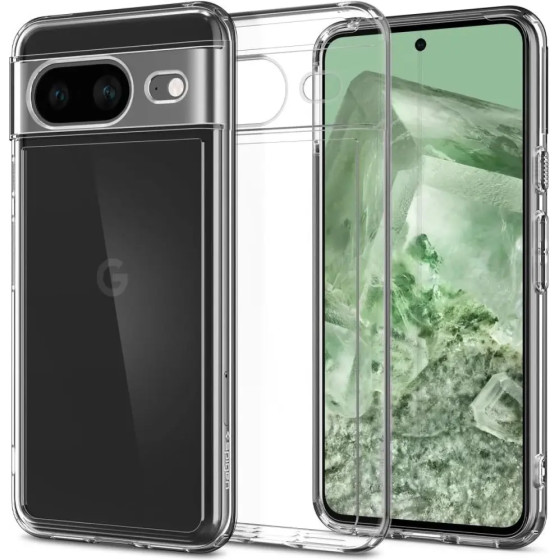 Spigen Ultra Hybrid Case for Google Pixel 8 - Clear - (24152-0)
