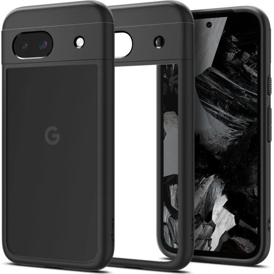 Spigen Ultra Hybrid Case for Google Pixel 8A - Matte Black - (25133-0)