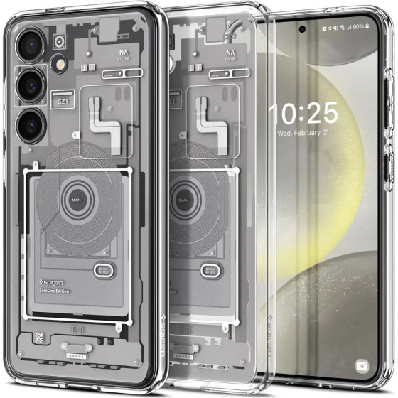 Spigen Ultra Hybrid Case for Samsung Galaxy S24 Zero One - White - (24493-0)