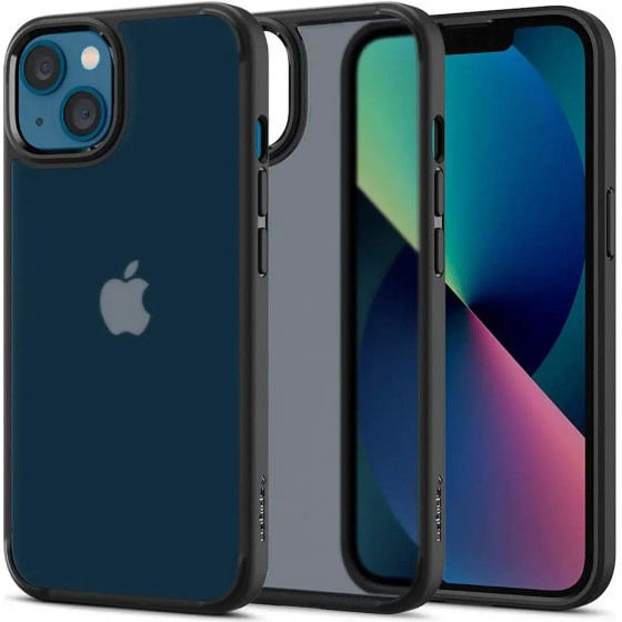 Spigen Ultra Hybrid iPhone 13 Case - Matte Black - (19457-0)
