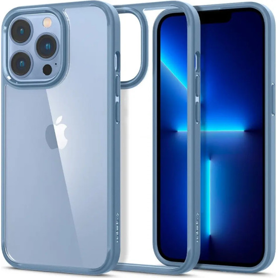 Spigen Ultra Hybrid iPhone 13 Pro Case - Blue - (21059-0)