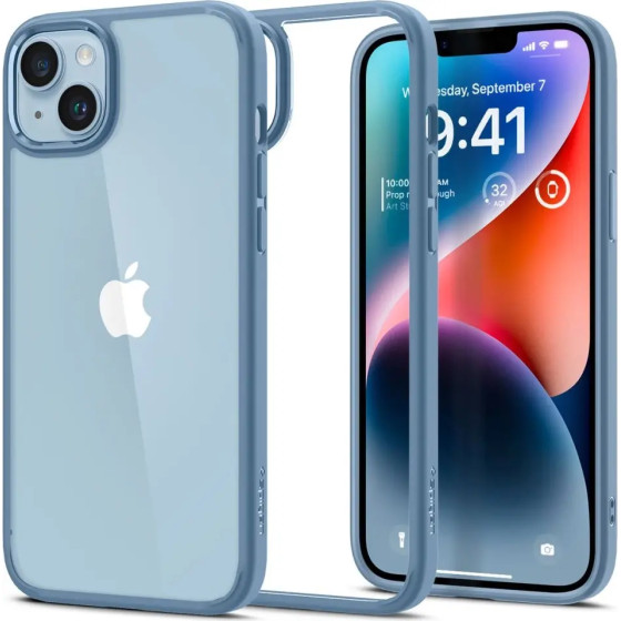 Spigen Ultra Hybrid iPhone 14 Case - Blue - (22661-0)