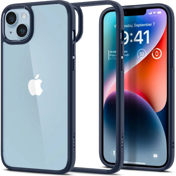 Spigen Ultra Hybrid iPhone 14 Plus Case - Blue - (21290-0)