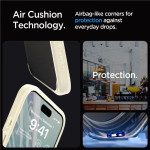 Spigen Ultra Hybrid iPhone 15 Pro Max Case - Beige - (Spigen Ultra Hybrid, sand beige - iPhone 15 Pro Max)