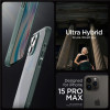 Spigen Ultra Hybrid iPhone 15 Pro Max Case - Dark Green - (ACS06569)