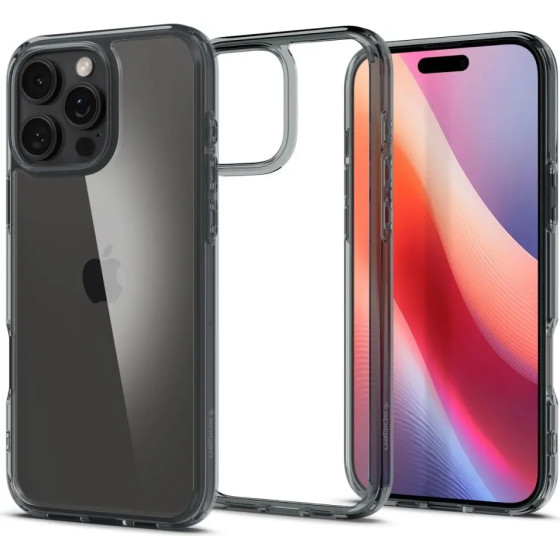 Spigen Ultra Hybrid iPhone 16 Pro Case - Clear - (25675-0)