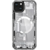 Spigen Ultra Hybrid Mag Case with MagSafe for iPhone 15 Plus - White (Zero One Pattern) - (23889-0)