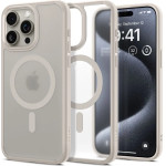 Spigen Ultra Hybrid Mag Case with MagSafe for iPhone 15 Pro - Matte Natural Titanium - (24548-0)