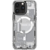 Spigen Ultra Hybrid Mag Case with MagSafe for iPhone 15 Pro - White (Zero One Pattern) - (23890-0)
