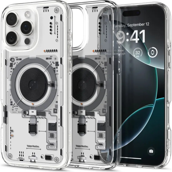 Spigen Ultra Hybrid Mag MagSafe iPhone 16 Pro Case - Clear - (26450-0)