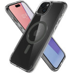 Spigen Ultra Hybrid MagSafe case for iPhone 15 Plus - graphite - (Spigen Ultra Hybrid MagSafe, graphite - iPhone 15 Plus)