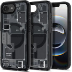 Spigen Ultra Hybrid MagSafe Case for iPhone 16e Zero One - Black - (27235)