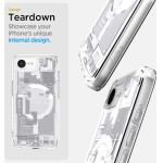 Spigen Ultra Hybrid MagSafe Case for iPhone 16e Zero One - White - (27236-0)