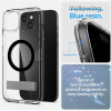 Spigen Ultra Hybrid S MagSafe Case with Stand for iPhone 15 - Black - (Spigen Ultra Hybrid S MagSafe, black - iPhone 15)