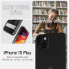 Spigen Ultra Hybrid S MagSafe Case with Stand for iPhone 15 Plus - Black - (Spigen Ultra Hybrid S MagSafe, black - iPhone 15 Plus)