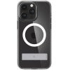 Spigen Ultra Hybrid S MagSafe Case with Stand for iPhone 15 Pro - Transparent - (Spigen Ultra Hybrid S MagSafe, crystal clear - iPhone 15 Pro)