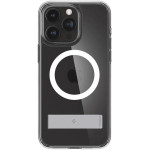 Spigen Ultra Hybrid S MagSafe Case with Stand for iPhone 15 Pro - Transparent - (Spigen Ultra Hybrid S MagSafe, crystal clear - iPhone 15 Pro)