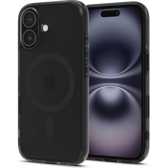 Spigen Ultra Hybrid T MagSafe iPhone 16e Case - Translucent Black - (27239-0)