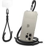 Spigen Universal Strap Set Lanyard and Pendant - Black - (25425-0)