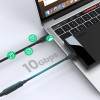 Ugreen 10387 USB-C - USB-C PD QC cable 4K 60Hz 100W 5A 10Gb/s 1m - black - (10387-ugreen)