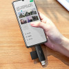 Ugreen adapter SD / micro SD card reader (USB-A / USB-C) black (CM304) - (6957303881918)