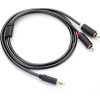 Ugreen AV102 10510 cable 3.5 mm mini jack (male) / 2RCA (male) 2m - gray - (10510-ugreen)