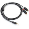 Ugreen AV102 10511 cable 3.5 mm mini jack (male) / 2RCA (male) 1.5m - gray - (10511-ugreen)
