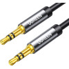 Ugreen AV119 10737 audio cable mini jack 3.5mm / mini jack 3.5mm 5m - black - (10737-ugreen)