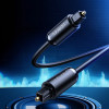 Ugreen AV122 70893 Optical Audio Toslink/SPDIF Cable 3m - Black - (70893-ugreen)