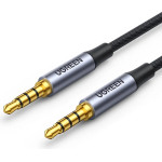 Ugreen AV183 20782 cable 3.5mm mini jack / 3.5mm mini jack 2m - gray - (ugreen-20782)