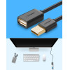 Ugreen cable adapter USB (female) - USB (male) 2m black (10316) - (10316-ugreen)
