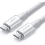 Ugreen cable USB Type C (male) to Type C (male) cable 1m white (US300) - (60551-ugreen)