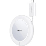 Ugreen CD245 40123 wireless Qi / MagSafe charger 15W with USB-C cable - white - (40123-ugreen)