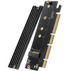 Ugreen CM465 PCIe 4.0 x4 to M.2 NVMe M-Key Expansion Card - Black - (30715-ugreen)