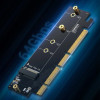 Ugreen CM465 PCIe 4.0 x4 to M.2 NVMe M-Key Expansion Card - Black - (30715-ugreen)