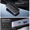 Ugreen CM662 USB 3.0 switch 2-in-4 switch + 2x USB-A cable - black - (15705-ugreen)