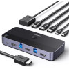 Ugreen CM664 HDMI switch 2in1 KVM switch - black - (15707-ugreen)