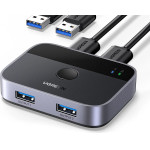 Ugreen CM757 2in1 adapter 2x USB-A 3.0 (input) / 2x USB-A (output) - gray - (35313-ugreen)