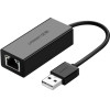 Ugreen external network card RJ45 - USB 2.0 100 Mbps Ethernet black (CR110 20254) - (6957303822546)