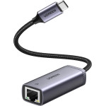 Ugreen external USB Type C network adapter - RJ45 1Gbps (1000Mbps) gray (40322 CM483) - (40322-ugreen)