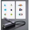 Ugreen external USB Type C network adapter - RJ45 1Gbps (1000Mbps) gray (40322 CM483) - (40322-ugreen)