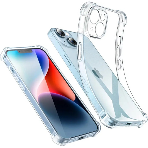 Ugreen Gel Bright Cushion Protective Case for iPhone 14 Plus Transparent (LP602) - (90931-ugreen)
