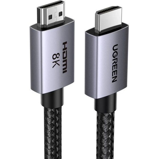 Ugreen HD171 25908 cable with HDMI 2.1 8K connectors certified 1 m - gray - (25908-ugreen)